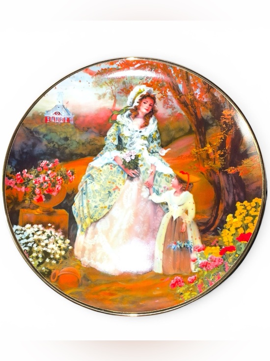 Curator Collection Other - Elizabeth Bob Guge Collectible Bridal Plate #2449M Vintage 1986
